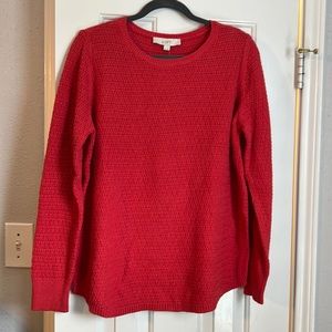 NWT Loft 100% Cotton knitted sweater